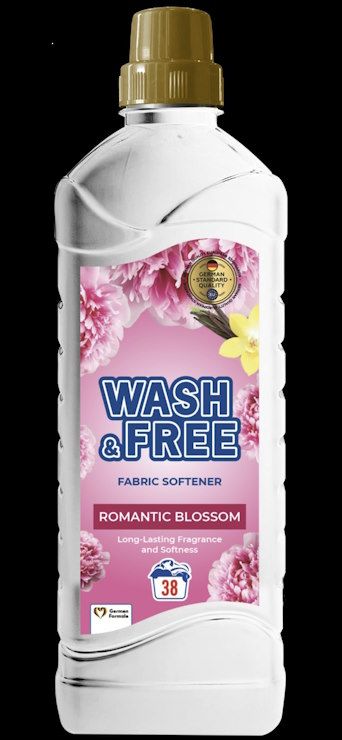 Кондиціонер для білизни «Romantic Blossom» 0,97 л, WASH&FREE