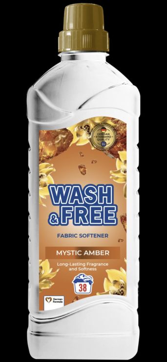 Кондиціонер для білизни «Mystic Amber» 0,97 л, WASH&FREE