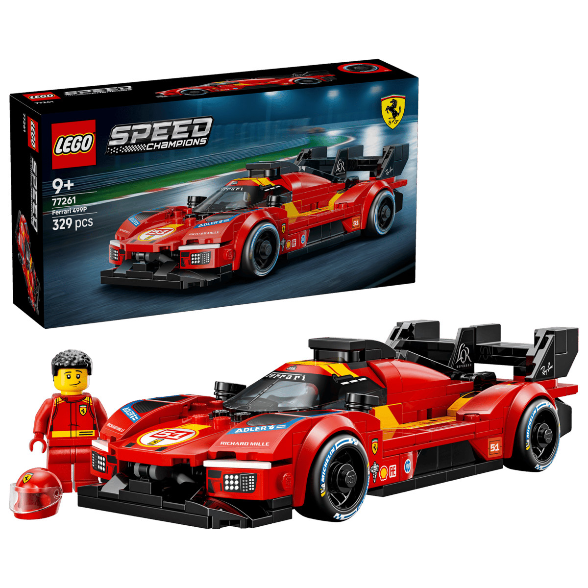 Конструктор Ferrari 499P