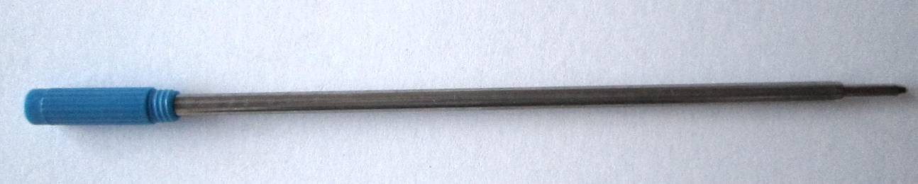 Ампула до поворотної ручки металева синя, ТМ J. Otter