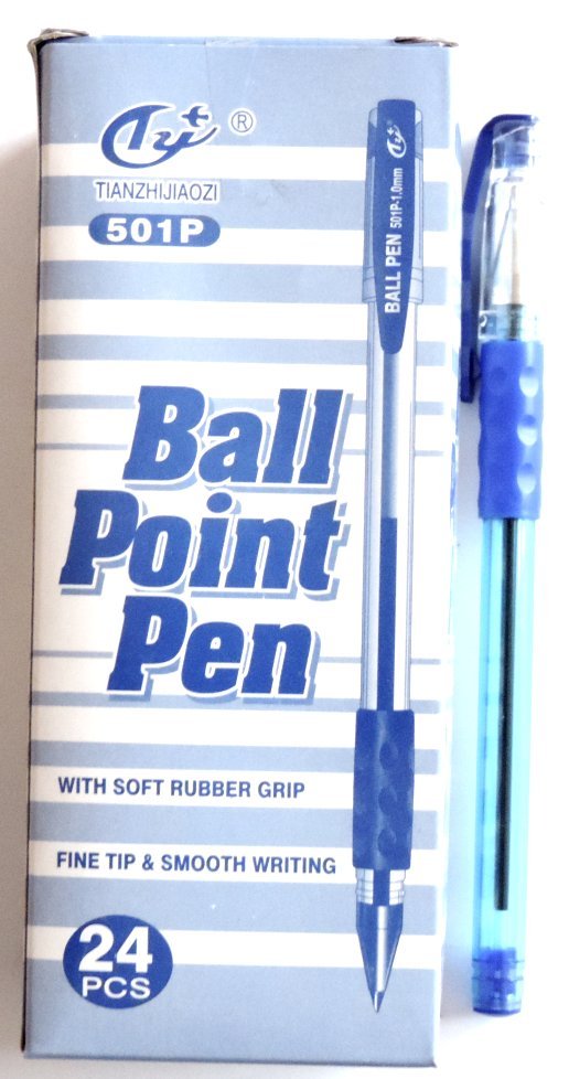 Ручка масляна синя, ТМ Tianjiao