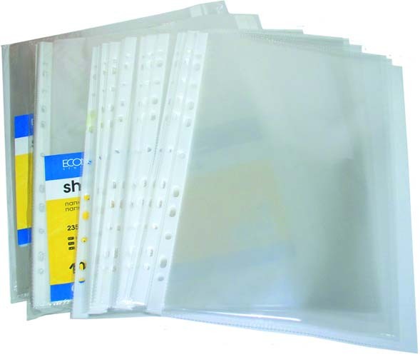 Файл А4+ 40 мкм, 100 шт., ТМ Economix