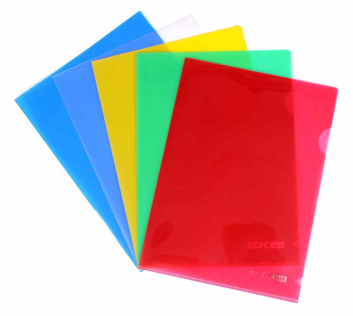 Папка-куточок А5 щільна, в асортименті, ТМ Economix