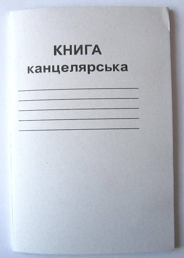 Канцелярська книга А4 на 48 аркушів у клітинку на скобі з картонною обкладинкою, ТМ Brisk