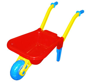 Тачка будівельна «2» для пісочниці, в асортименті, 63х36х24 см, ТМ Технок