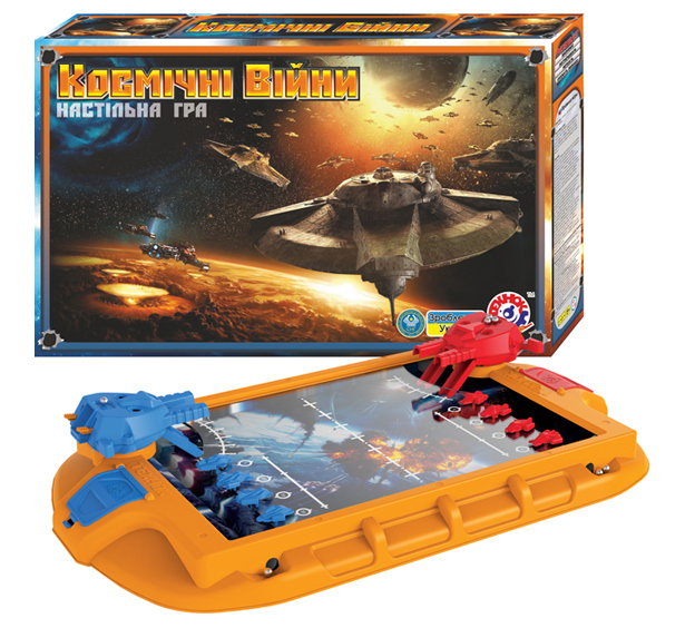 Гра настільна «Космічні війни», у коробці 55х33х9 см, ТМ Технок
