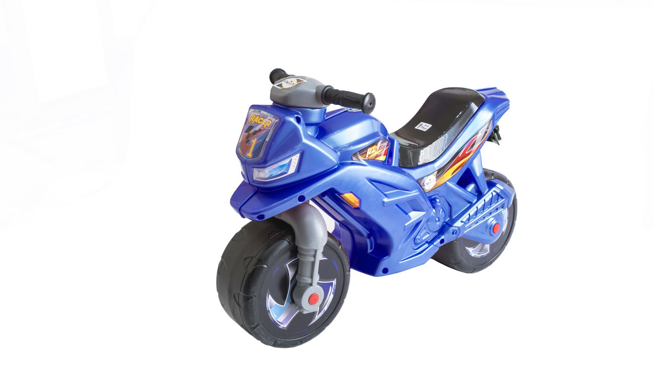 Мотоцикл 2-колісний 68х28,5х47 см синій з максимальним навантаженням до 20 кг, ТМ Оріон