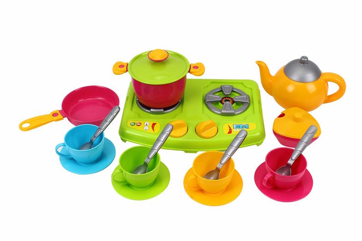 Набір посуду «№6» з 20 предметів, у сітці 24х18х12,5 см, ТМ Технок