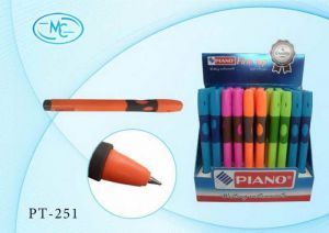 Ручка-тренажер для праворуких кулькова синя, ТМ Piano