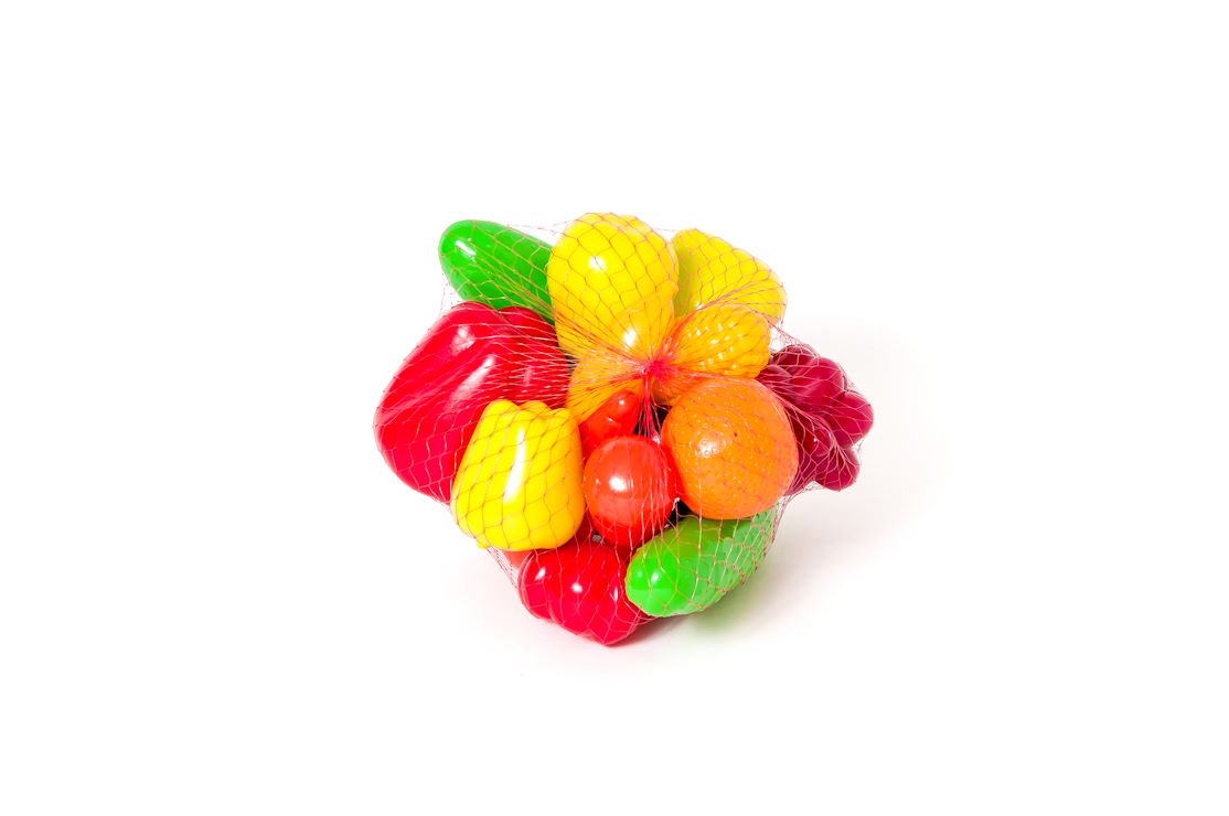 Набір продуктів «Фрукти-овочі» з 16 предметів, ТМ Оріон