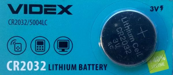 Батарейка «Videx» CR 2032 / 5 BL