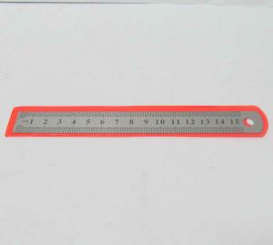 Лінійка 15 см, металева