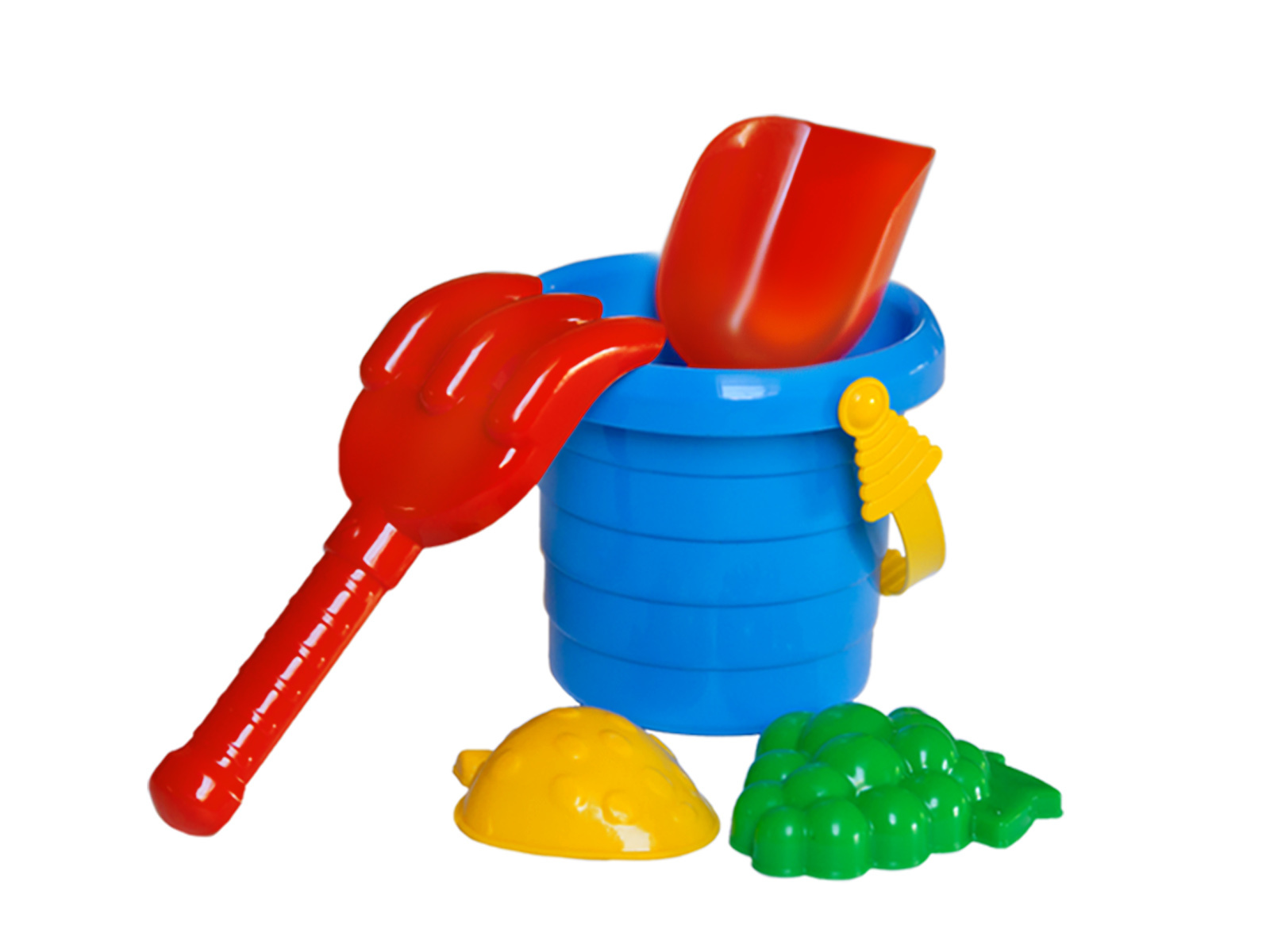 Набір для піску «Карапуз» з 5 предметів, в асортименті, у сітці 17х12,5х12 см, ТМ Технок