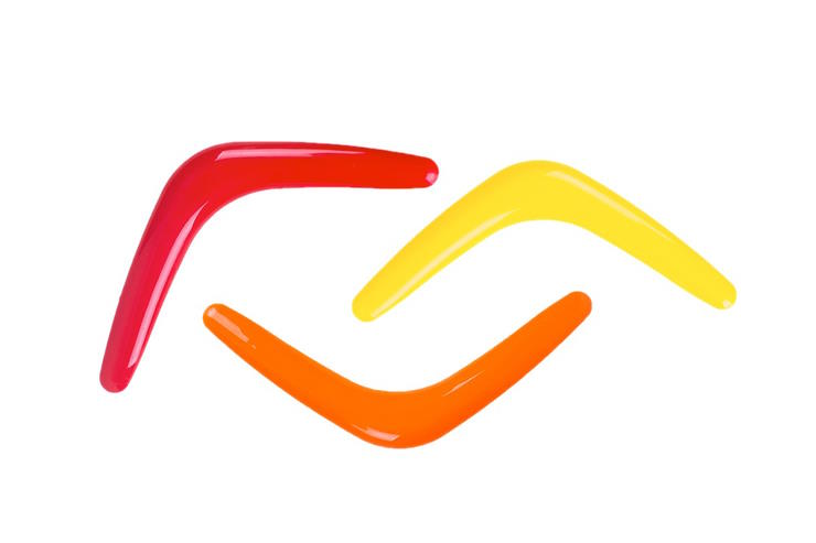 Бумеранг 28х11х1 см, ТМ Технок