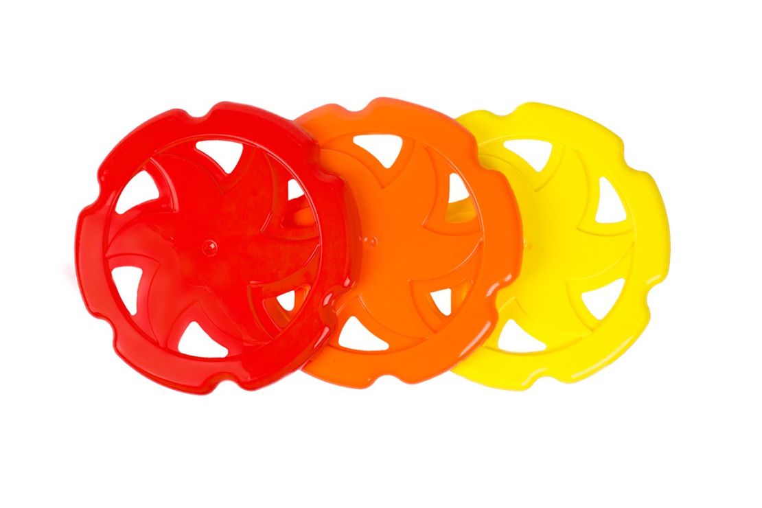 Фрісбі в асортименті 23х23х2 см, ТМ Технок