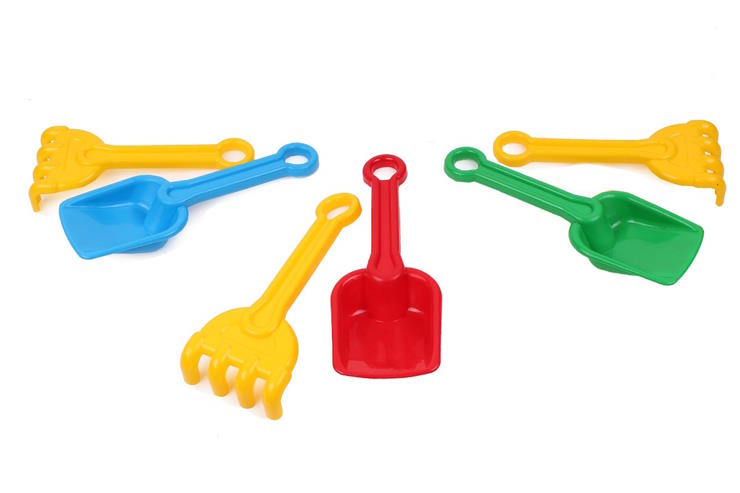 Набір для піску з лопатки та грабельок 22х18,5 см, ТМ Технок