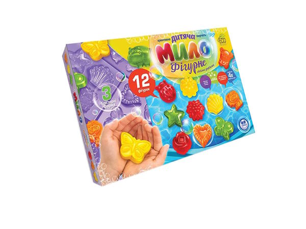 Набір для творчості «Дитяче фігурне мило» великий, у коробці 37х26х4 см, ТМ Данко Тойс