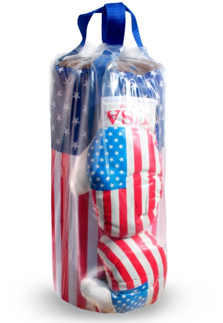 Іграшковий набір для боксу «Америка» середній, ТМ Данко Тойс