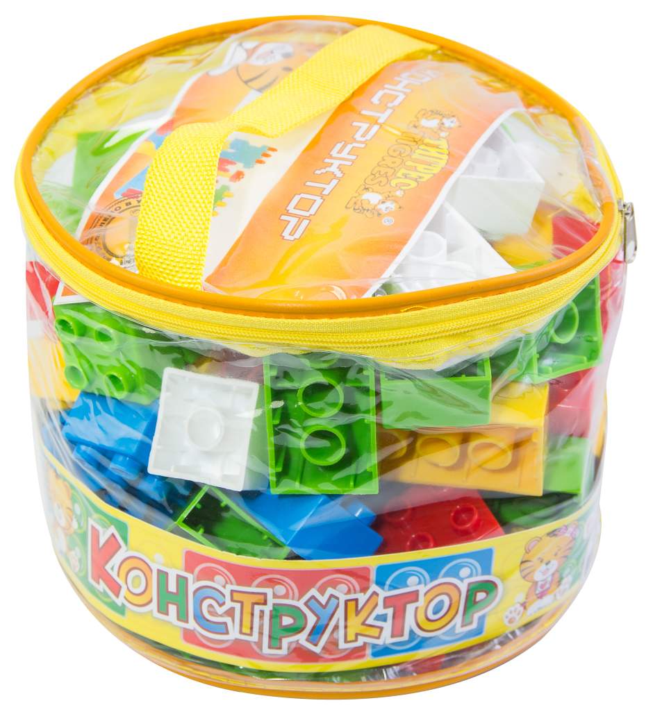 Конструктор на 93 деталі, у сумці 14,5х18,5 см, ТМ Тигрес