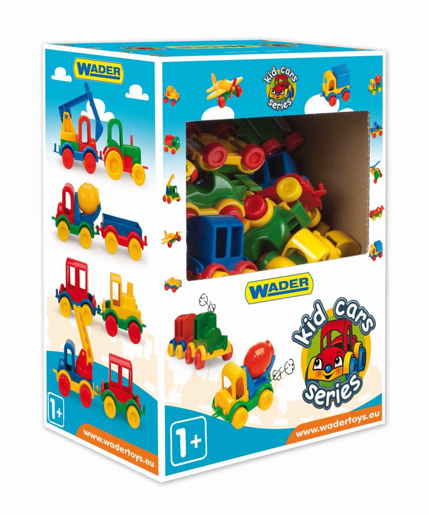 Машина «Kid cars» 9х6х7см інерційна, в асортименті, ТМ Тигрес