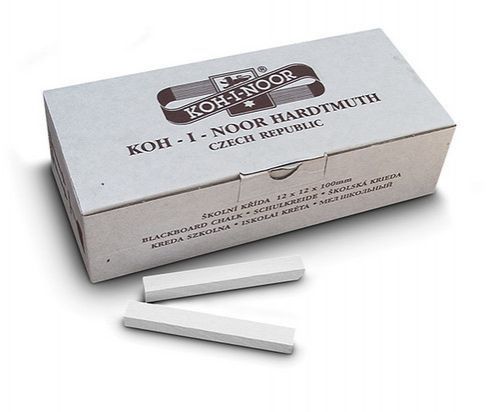 Крейда «Шкільна» біла квадратна, 100 шт, Koh-I-Noor