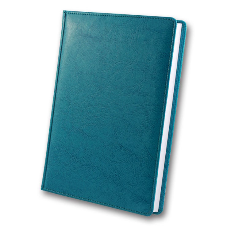 Щоденник датований «Sarif» А5 на 168 аркушів з обкладинкою зі шкірзаму, біюзовий, ТМ Brisk