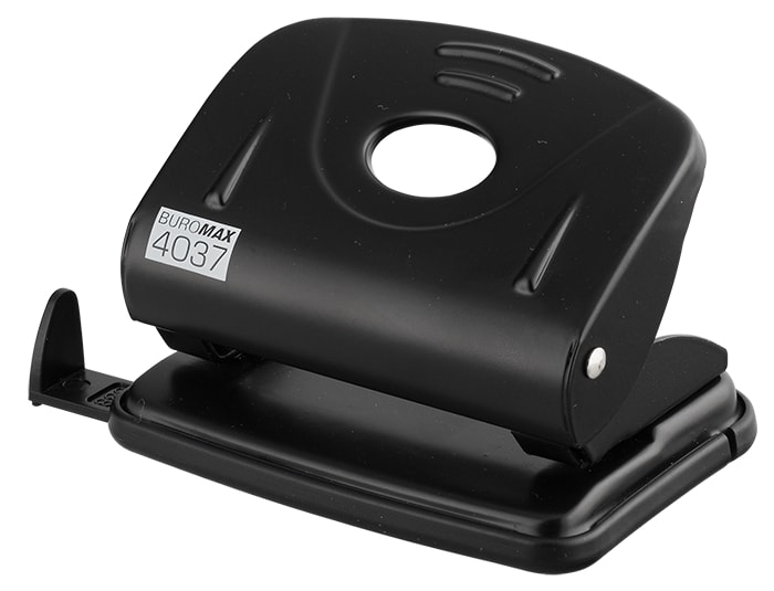 Діркопробивач до 20 аркушів металевий чорний, ТМ Buromax