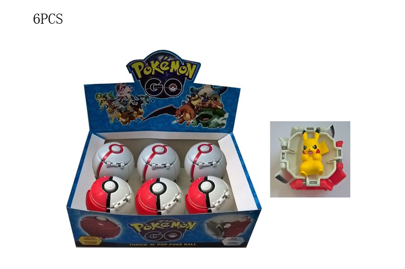 Герої мультфільма «Pokemon Go», в асортименті, в дисплей боксі 24х7х16 см