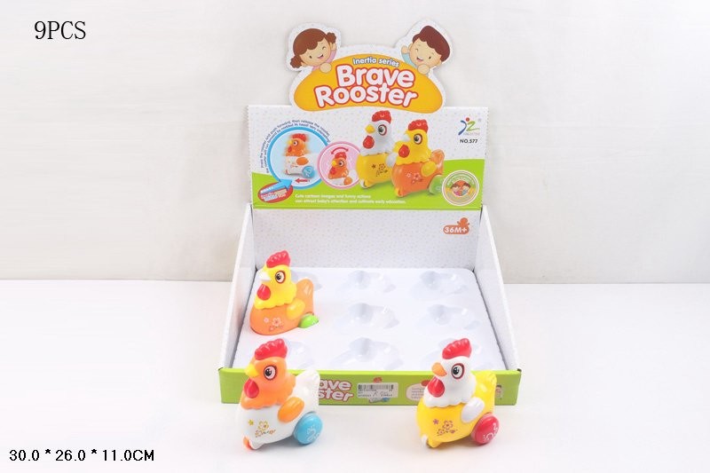 Півник заводний, в асортименті, в дисплей боксі 30х26х11 см