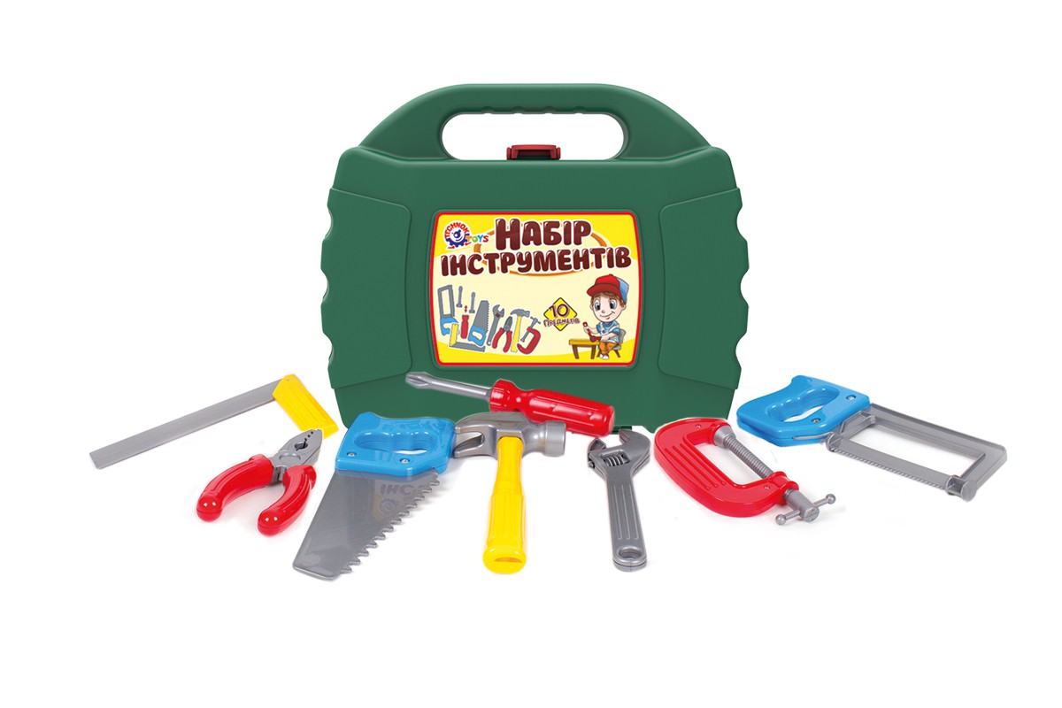 Набір з 8 інструментів, у валізі 27х22,5х8,5 см, ТМ Технок