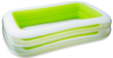 Басейн надувний 262х175х56 см на 769 л, у коробці, ТМ Intex