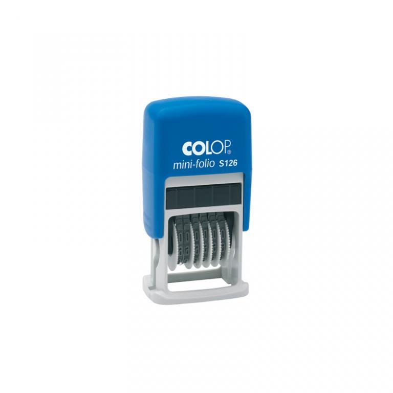 Нумератор міні 6 розрядів, 3,8 мм, COLOP