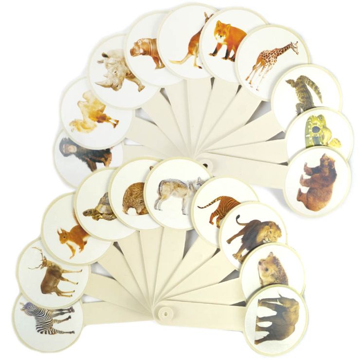 Віяло «Дикі тварини»