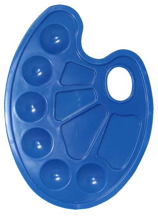 Палітра для малювання синя, TM Zibi