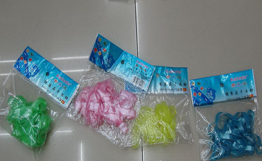 Гумка для стрибків, довжина 3,5 м., в асортименті, у пакеті