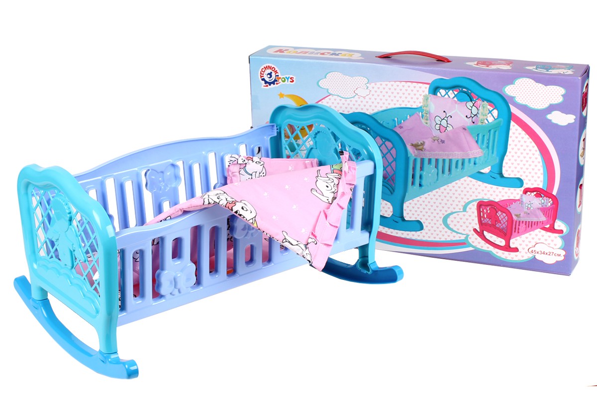 Колиска для ляльок, у коробці 45х34х27 см, ТМ Технок
