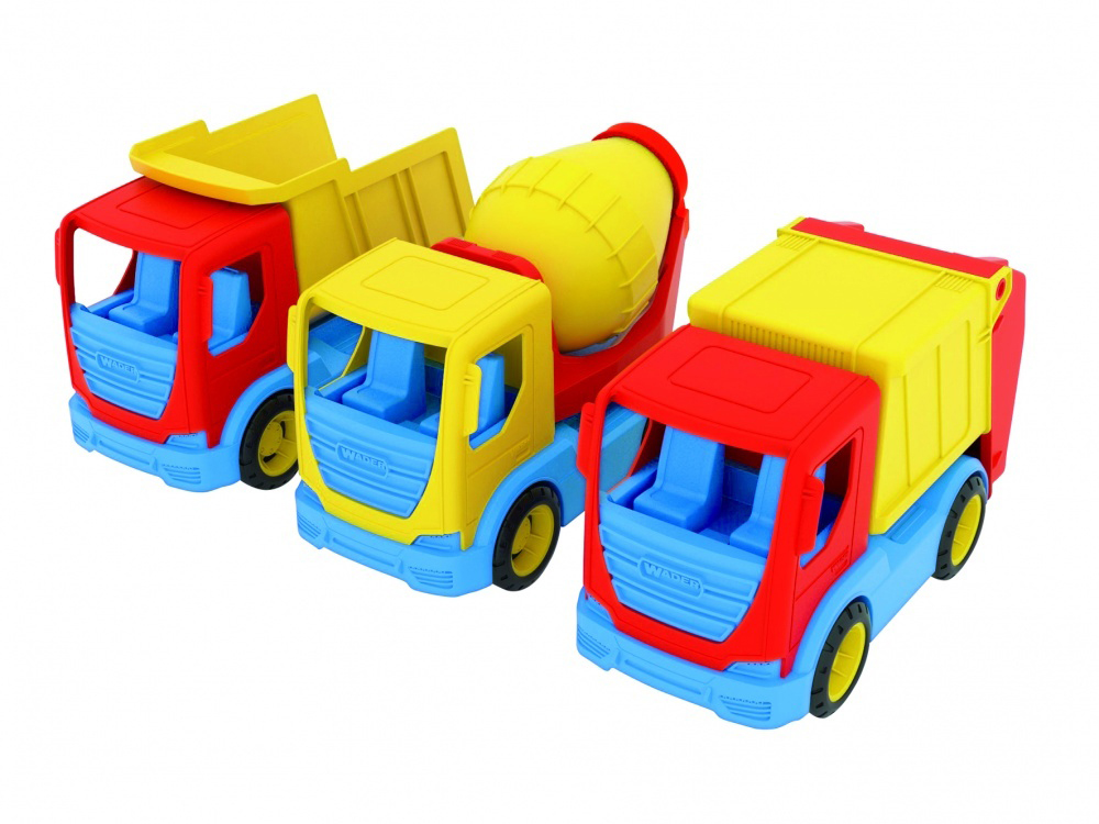 Будтехніка «Tech Truck» інерційна, 15х24х12 см, в асортименті, ТМ Тигрес