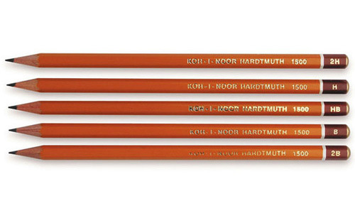 Олівець графітний без гумки В, ТМ Koh-i-Noor