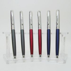 Ручка «Baixin» кулькова поворотна металева, в асортименті, TM Baixin