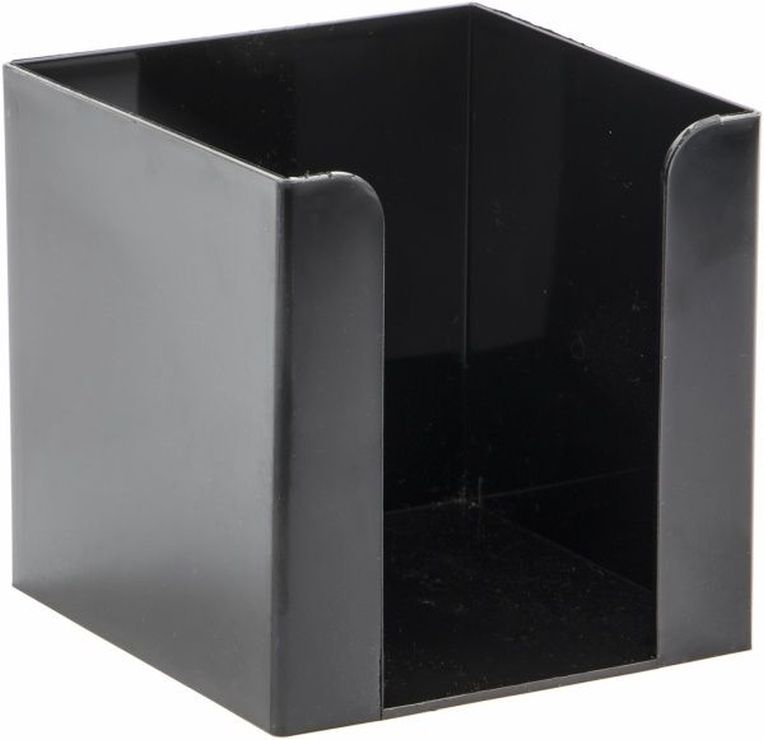 Бокс для паперу 90х90х90 мм, чорний, JOBMAX