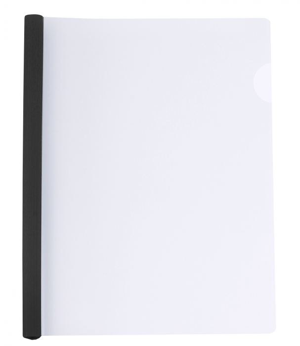 Папка з планкою-затиском А4 на 2-95 аркушів 15 мм чорна, ТМ Economix