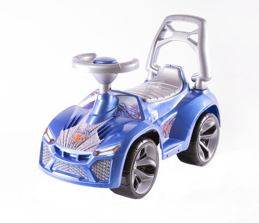 Машина для катання «Ламбо» 70х28х45 см синя з максимальним навантаженням до 30 кг, ТМ Оріон