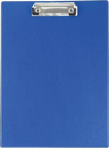 Планшет з затиском А4 темно-синій, TM Buromax