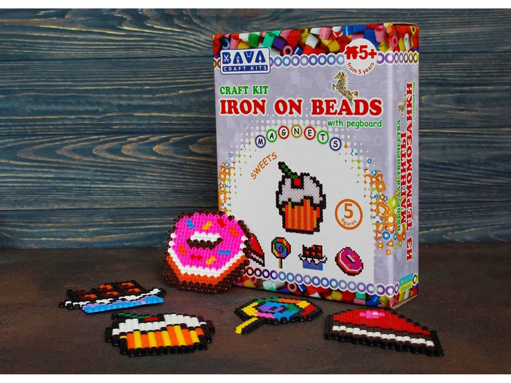 Магніти з термомозаїки «Солодощі», ТМ Умняшка