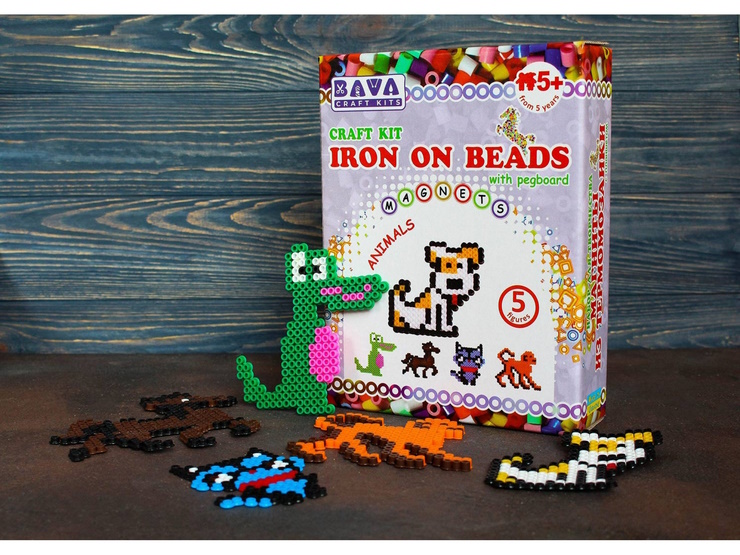 Магніти з термомозаїки «Тварини», ТМ Умняшка