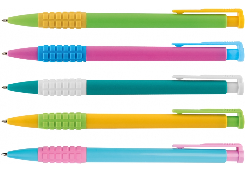 Ручка «Mercury» кулькова автоматична синя 0,5 мм, в асортименті, ТМ Economix