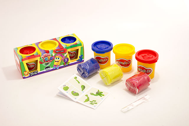 Тісто для ліплення «Master Do», 3 банки по 50 г, у коробці 16,5х5,5х6 см, ТМ Данко Тойс