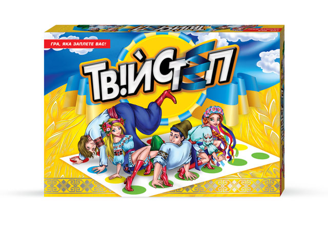 Гра підлогова «Твійстеп», у коробці 36х25,5х3,5 см, ТМ Данко Тойс