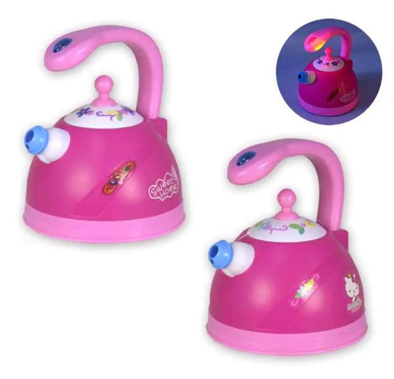 Чайник на батарейці світло, звук, холодний пар, в коробці 21,5х16,5х21 см