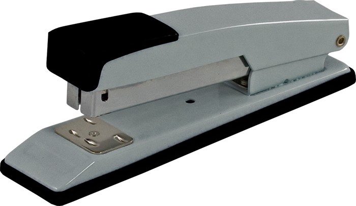 Степлер металевий до 20 аркушів під скобу № 24,26 чорний подовжений, ТМ Buromax